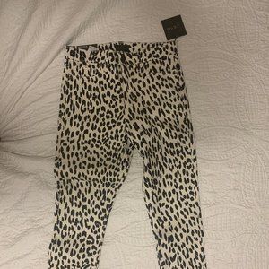 Cheetah print Joe's Jeans